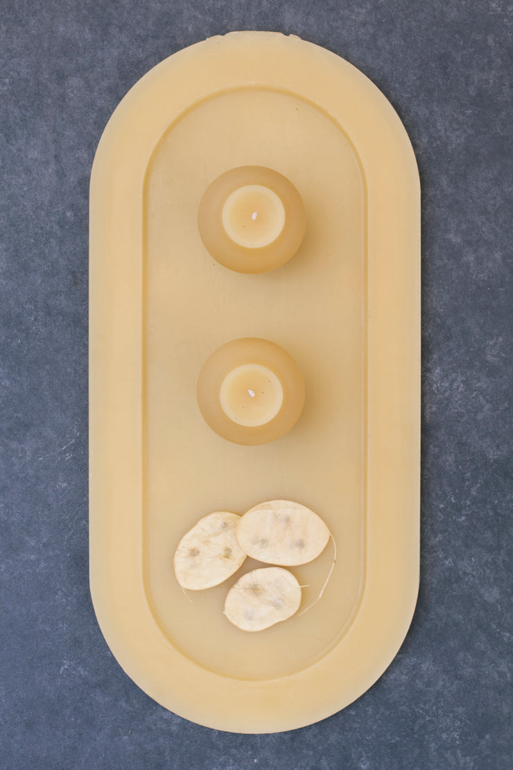 Natural Wax Tray